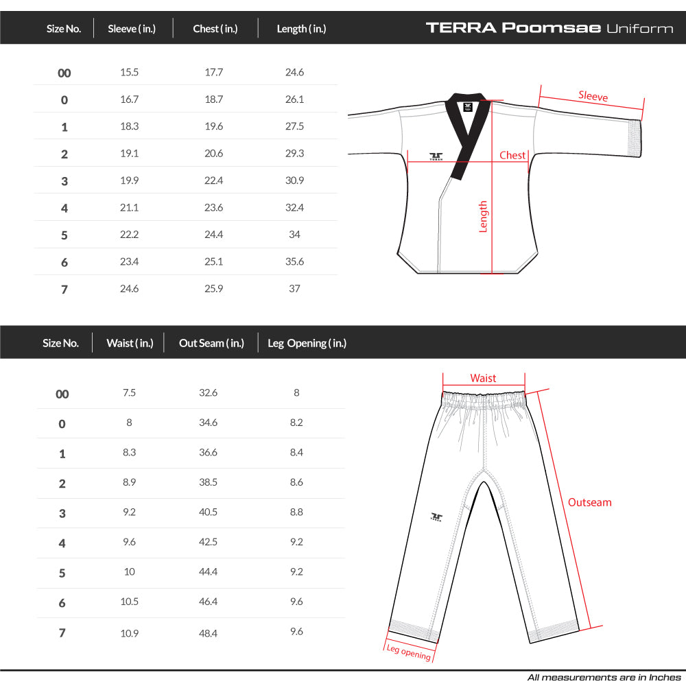 Terra Poomsae Uniform Master