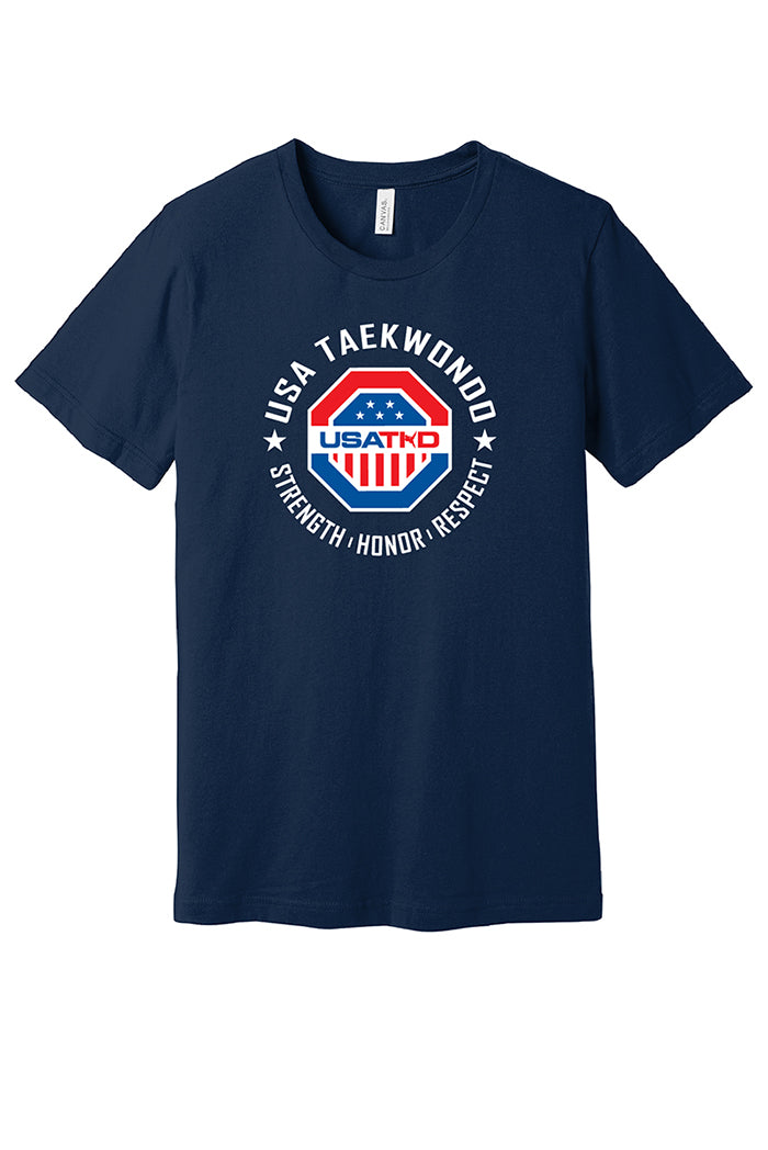 USATKD Emblem (Color) Short Sleeve Tee