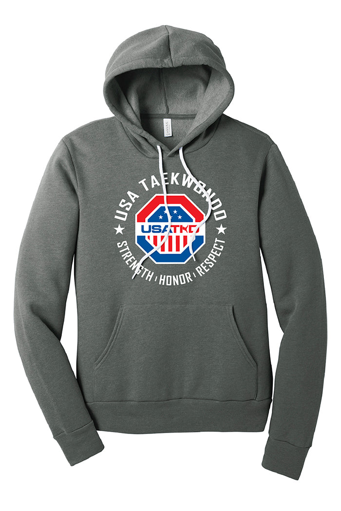USATKD Emblem (Color) Fleece Pullover Hoodie