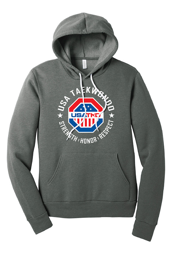 USATKD Emblem (Color) Fleece Pullover Hoodie
