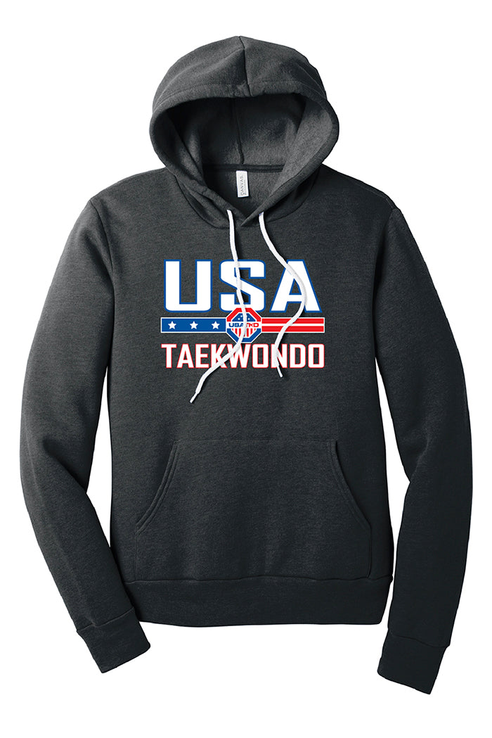 USATKD Full Print Fleece Pullover Hoodie