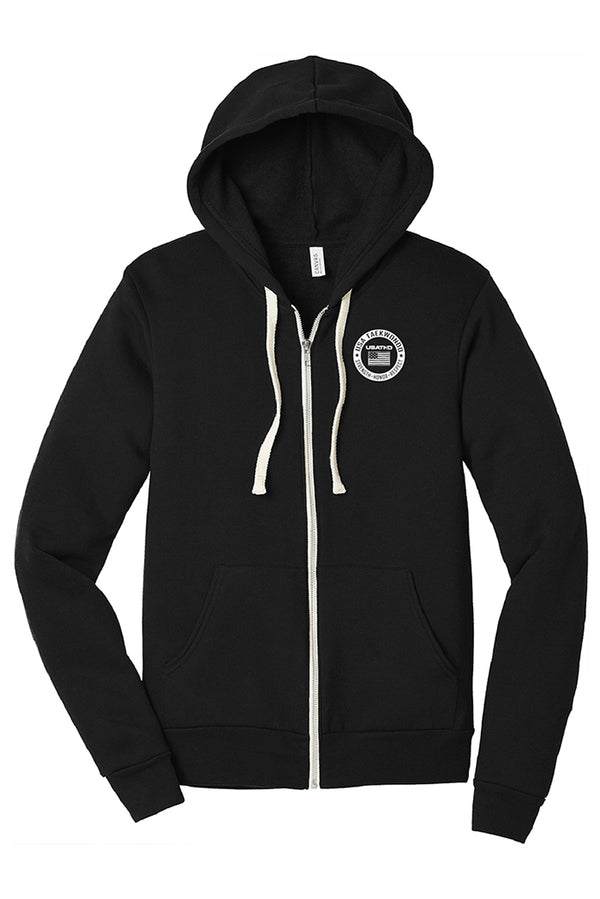 USATKD Flag Fleece Full-Zip Hoodie