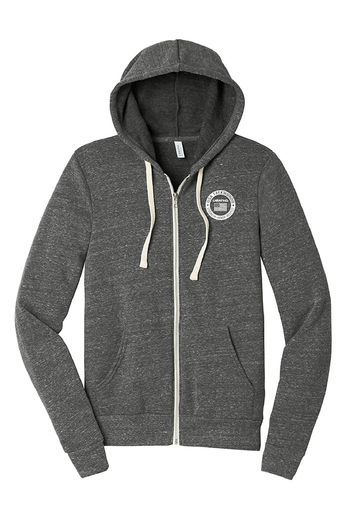 USATKD Flag Fleece Full-Zip Hoodie
