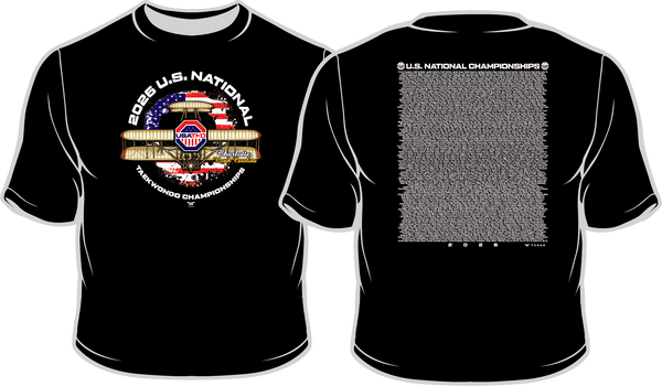 2026 CHARLOTTE USATKD Nationals Event Shirt