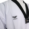 Sparring Premium Uniform WT Black V Neck