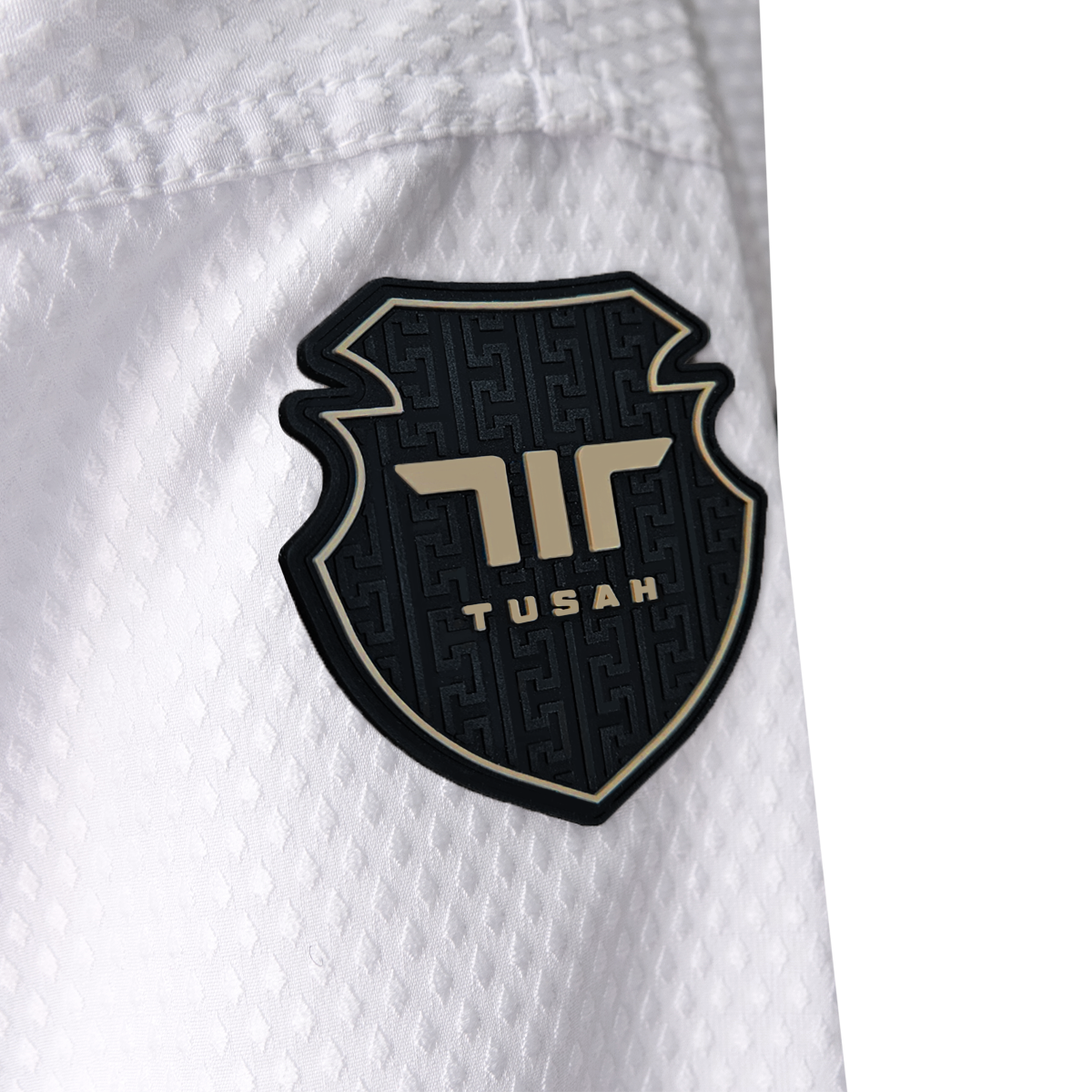 Sparring Premium Uniform WT Black V Neck