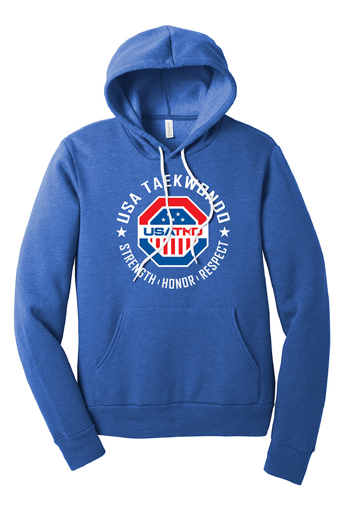 USATKD Emblem (Color) Fleece Pullover Hoodie