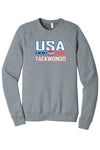 USATKD Full Print Fleece Raglan Sweatshirt