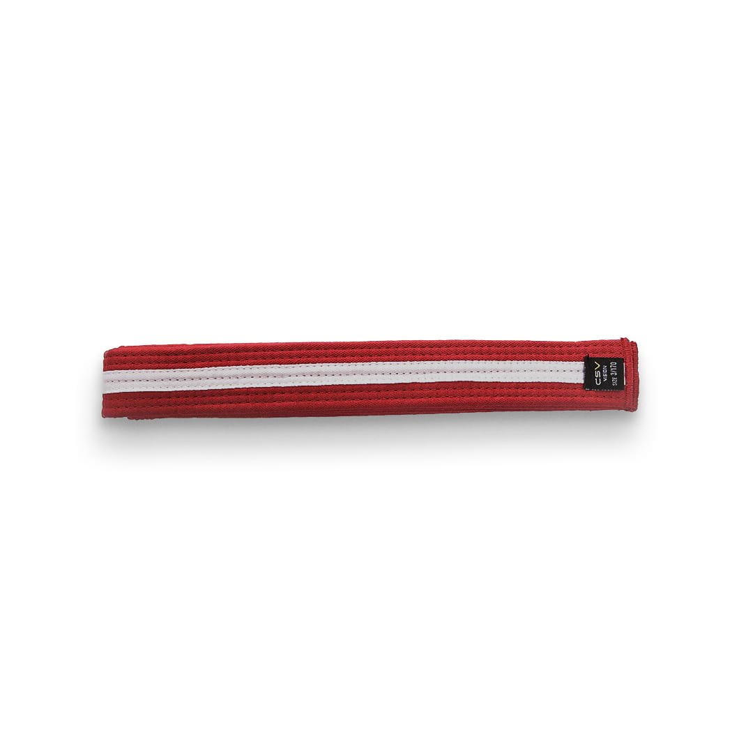 Striped Red Belt